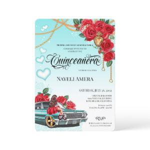 Corazón de Milagros Lowrider Chola Chicana Quince