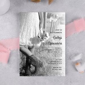 Cowgirl and Sunflowers Country Western Quinceañera