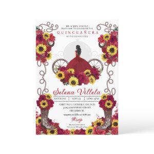 Cowgirl Sunflowers Roses Western Quinceanera