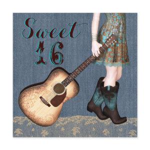 Cowgirl Sweet Sixteen Party