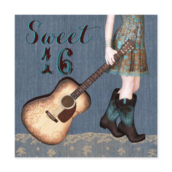 Cowgirl Sweet Sixteen Party