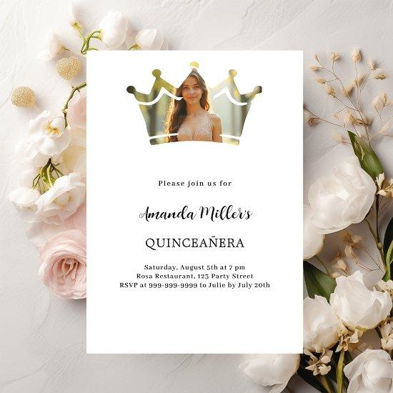 Crown photo Quinceanera