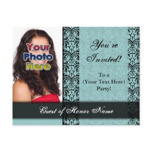 Custom Blue Pretty Party