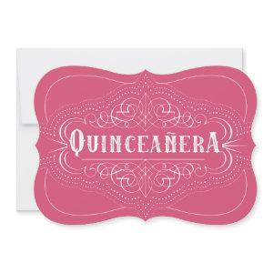 Custom Color Quinceañera South Western Pink