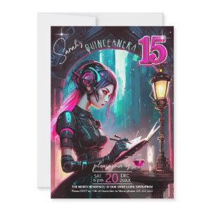 Cyberpunk Quinceanera Hot Pink/Teal ID1027