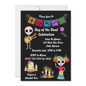 Day of The Dead Sugar Skull Skeletons