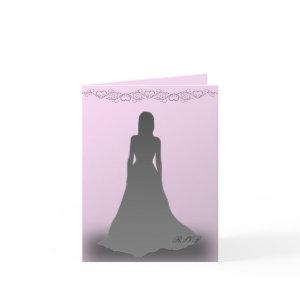Debutante in Silhouette RSVP
