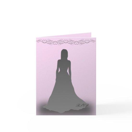Debutante in Silhouette RSVP