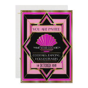 Deco PINK Contemporary Gala Event