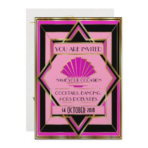 Deco PINK Contemporary Gala Event
