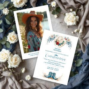 Delicate Elegant Coastal Cowgirl Boots & Hat XVs