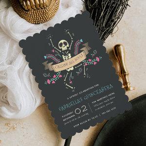 Día de los Muertos Theme Quinceanera