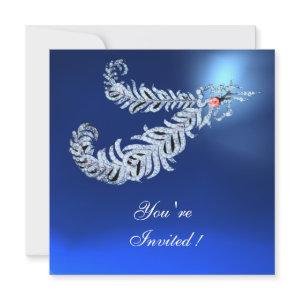 DIAMOND FEATHERS  , Blue Sapphire