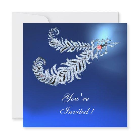 DIAMOND FEATHERS  , Blue Sapphire