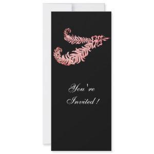 DIAMOND FEATHERS ,pink