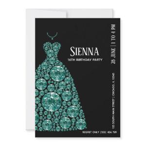 Diamond Glam Gown Dresses