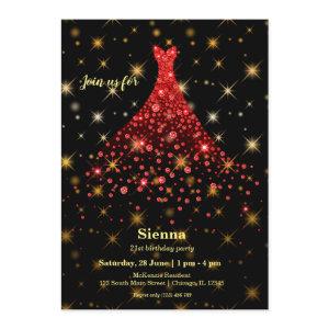 Diamond sparkling gown