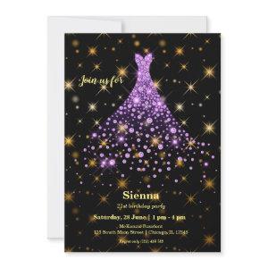 Diamond sparkling gown
