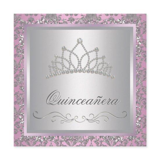 Diamond Tiara Pink Princess Party