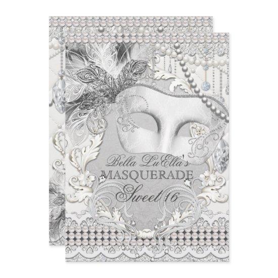Diamond White Pearl Masquerade