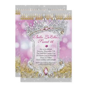 Diamonds and Bling Sweet 16 Quince