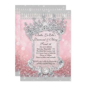 Diamonds and Bling Sweet 16 Quince