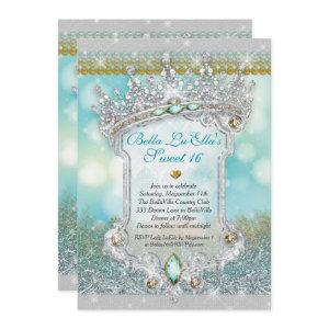 Diamonds and Bling Sweet 16 Quince