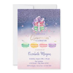 Diamonds,French Macarons Ombre  Quinceañera Party