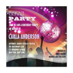Disco Night Glam Birthday/Bachelorette Party