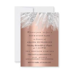 Dress Bridal Sweet 16th 15th Rose Silver Copper