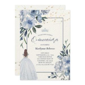Dusty Blue Princess Quinceañera