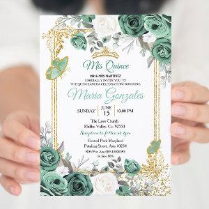 Dusty Green Charra Quinceanera