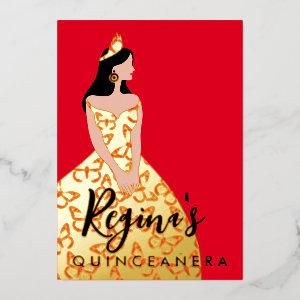 Edit Skin & Hair Color Quinceañera Foil