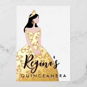 Edit Skin & Hair Color Quinceañera Foil