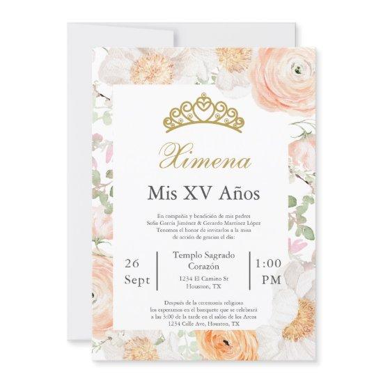 Editable Quinceañera