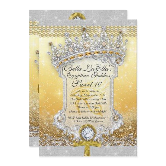 Egyptian Bling Sweet 16 Quince