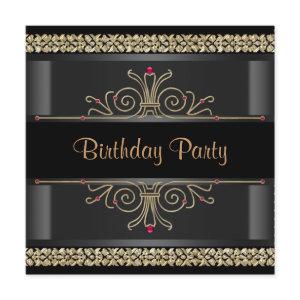Elegant Black and Gold Party