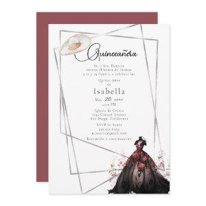 Elegant Black Gown Quinceanera