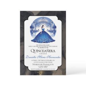 Elegant Blue Quinceañera