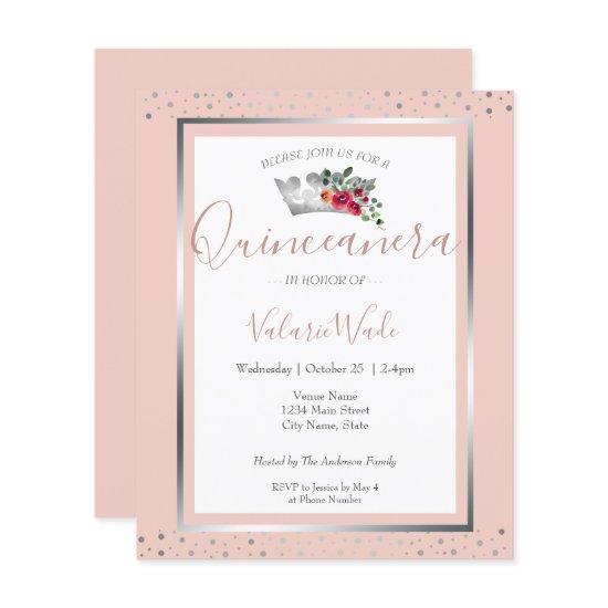 Elegant Blush Pink Quinceanera Budget