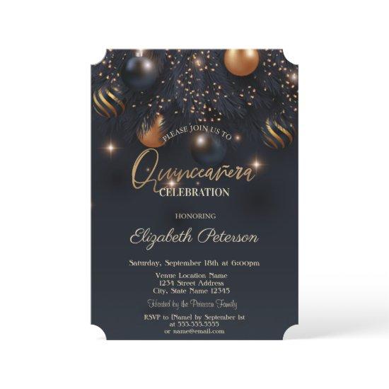 Elegant Chic Ornaments  Quinceañera