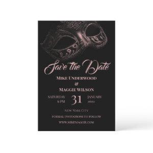 Elegant Evening Wedding Save The Date