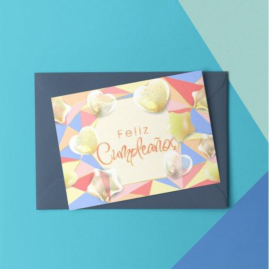 Elegant ¡Feliz cumpleaños! Spanish Birthday