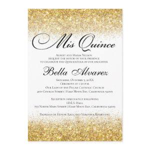 Elegant Glitter Quinceañera  Mis Quince