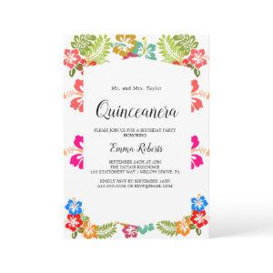 Elegant Magnolia | White and Blush Quinceañera