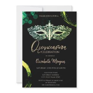 Elegant Masque,Chic Masquerade Quinceañera