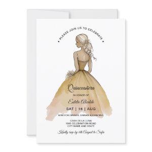 Elegant Minimalist Quinceañera