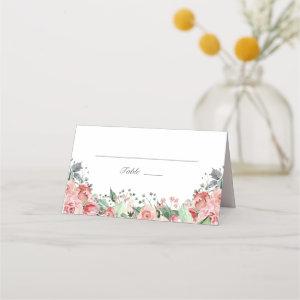Elegant Pink Floral Quinceañera