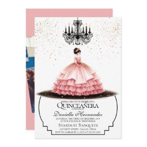 Elegant Pink Quinceañera