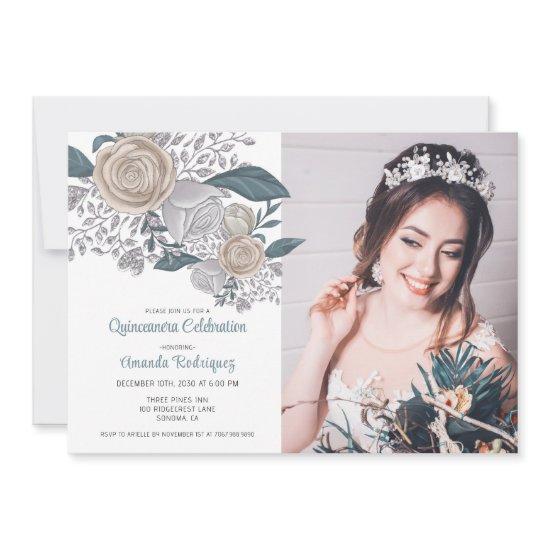 Elegant Princess Photo Quinceanera Party